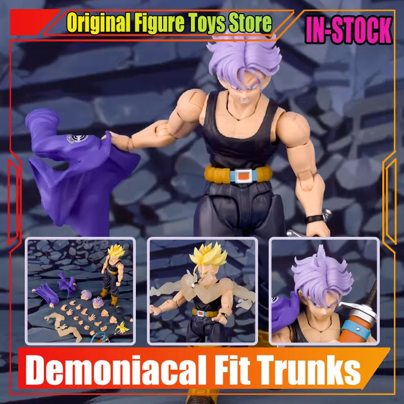 

В наличии: Фигурка Demoniacal Fit Dragon Ball Z SHF Супер Сайян Транкс — Мальчик из будущего, Сын Завтрашнего Дня. Игрушки.