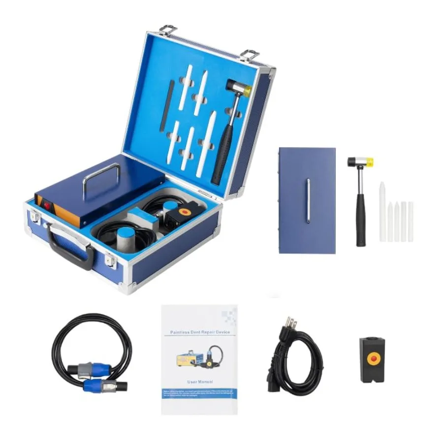 

Профессиональный инструмент для ремонта вмятин автомобиля для восстановления кузова автомобиля: индукционный нагреватель PDR 1,38 кВт с цифровым дисплеем, перегрев Pr