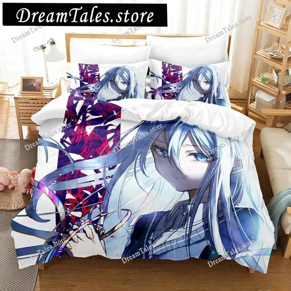 Yoisaki Kanade Kawaii Girl Colcha De Verano Cama Style Duvet Cover Pillow Case Bedding Set Quilt Cover Double Bed Home Textile