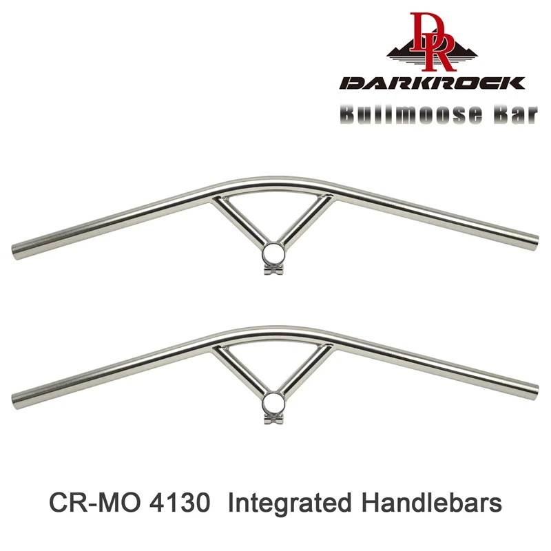 Gravel Bicycle Chrome Molybdenum Steel Handlebars/680MM One Handlebar Stem/BULLMOOSEBAR Bicycle Accessories