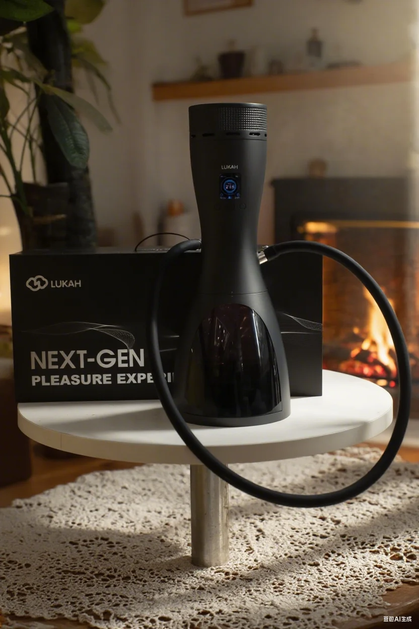 휴대용 전자 후카 루카 시샤 (LED 조명 포함) 고급 무탄소 E-후카 세트