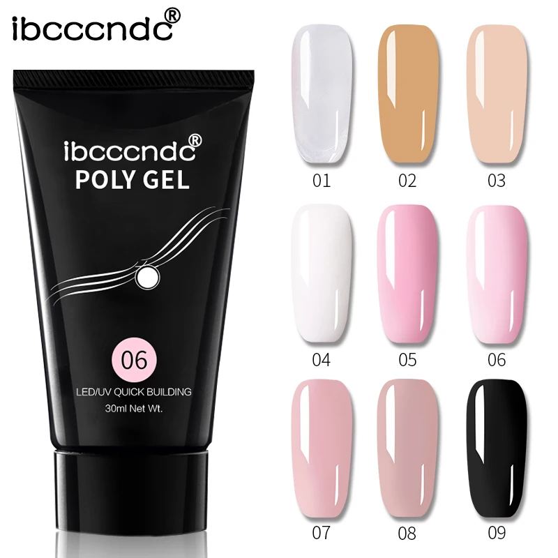 High-quality Uv Nail Gel Easy To Use Paperless Extension Gel Salon-quality Professional-grade Solid Durable Nail Gel Nail Art