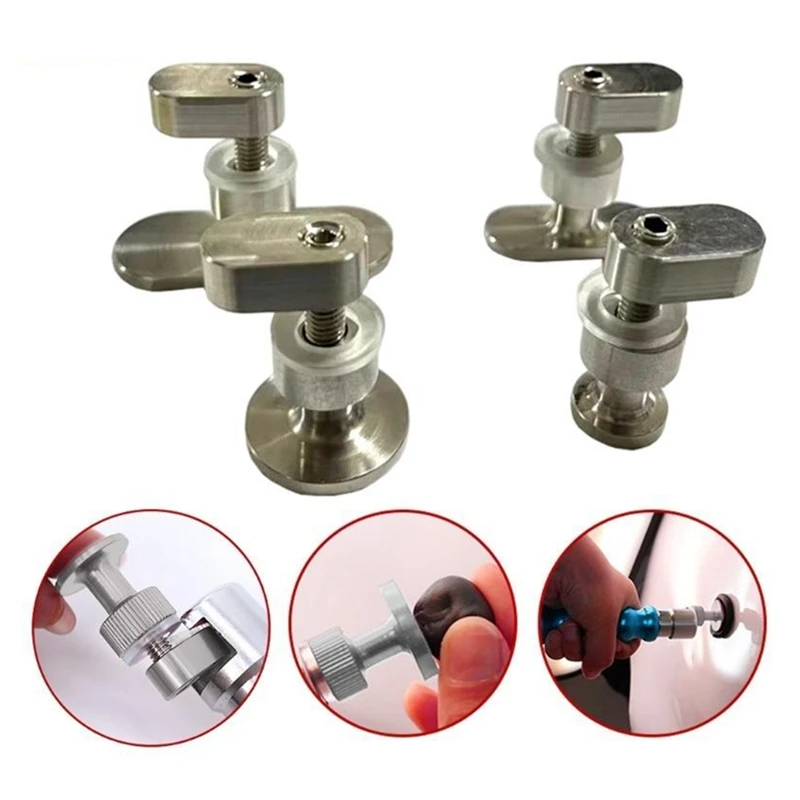 Super Sale 4pcs Universal Car Dent Repair Puller Hammer Tabs Stainless Steel Gasket Kit for Car Dent Repair Accessories