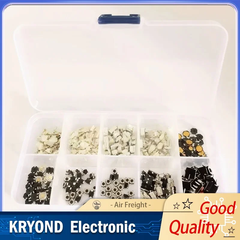 

100 шт./250 шт./500 шт. тактильный кнопочный переключатель 10 типов сенсорный микропереключатель для автомобильных ключей дистанционного управления