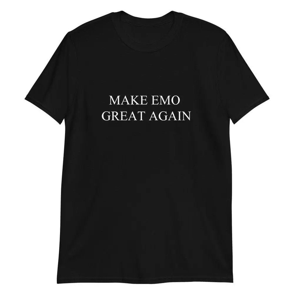 

Футболка унисекс с коротким рукавом Make Emo Great опять