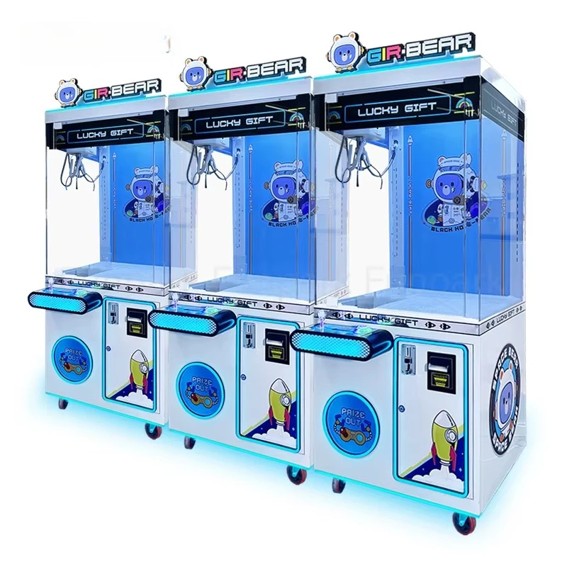 

Hot Selling Commercial Plush Dolls Claw Crane Machine Factory Direct Supply Coin Operated Toy Catcher Prize Arcade Game Machine