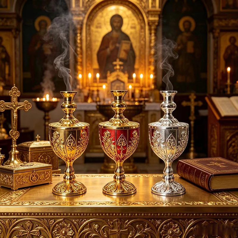 Lampe de veilleuse catholique  - Candle Holder Supplies avis et prix