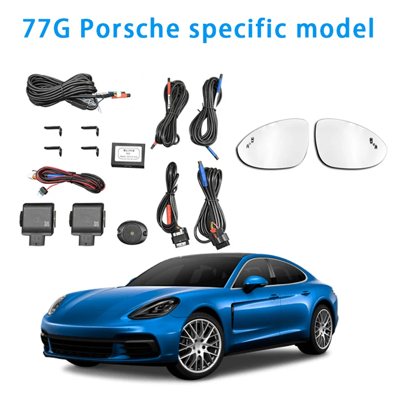 For Porsche Panamera Cayenne Macan 718Boxster mirror blind spot monitoring system BSD BSA BSM 77GHz automotive blind spot sensor