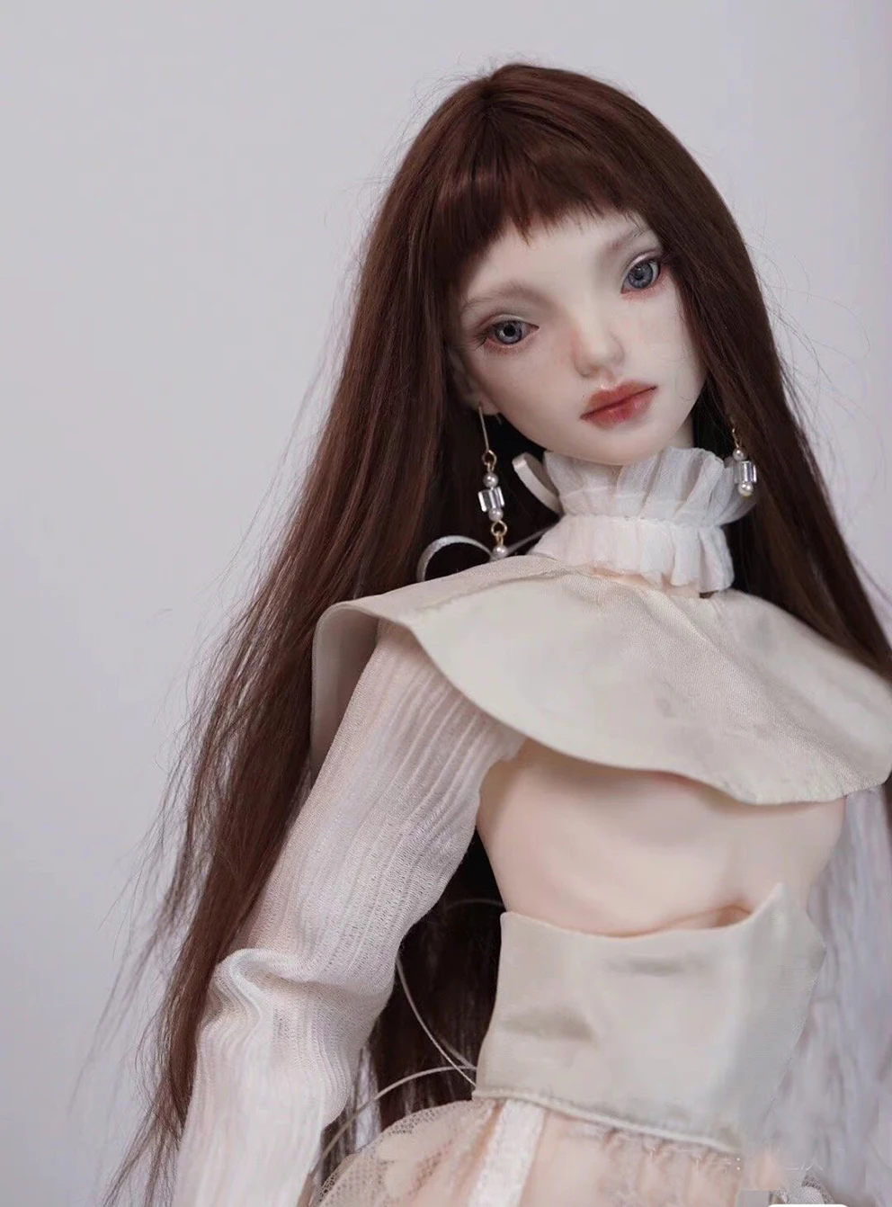 

SD Кукла bjd 1/4 попovy Подарок на день рождения Высокое качество Шарнирная кукла Игрушки подарок Долли Модель телесного цвета Коллекция