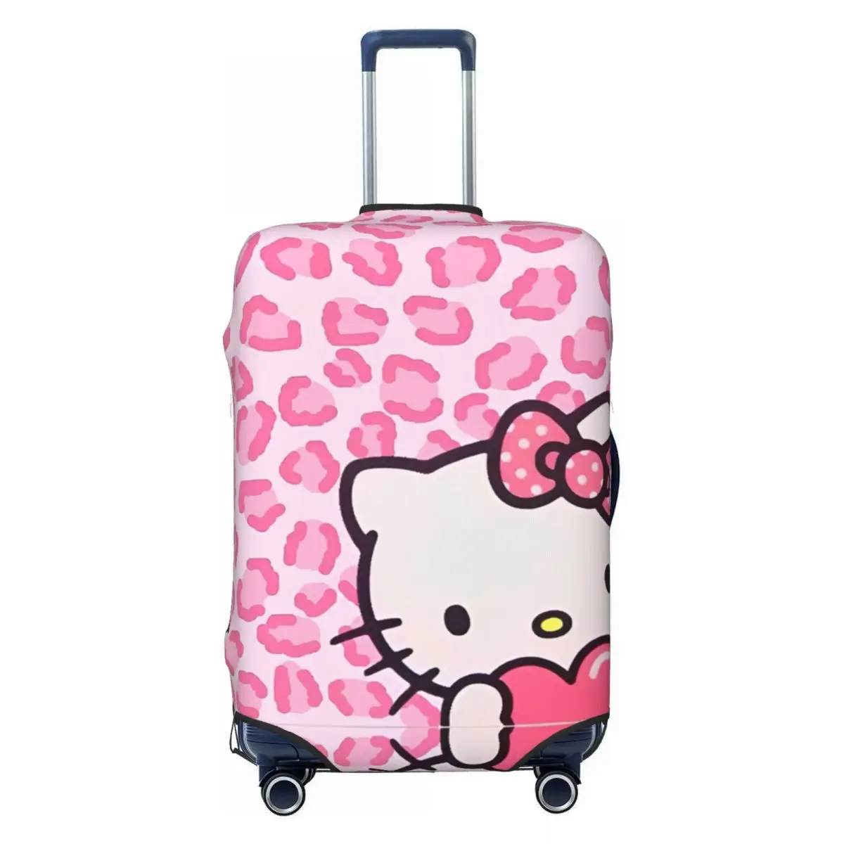 Hello Kitty Suitcase Cover Holiday Fun Cartoon Animal Customized Any Color Luggage Case Travel Protector