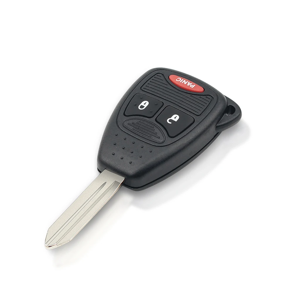 KEYYOU-carcasa de llave de coche remota, funda Fob para Dodge Caravan, Chrysler Town Country Grand Caravan, 6 botones