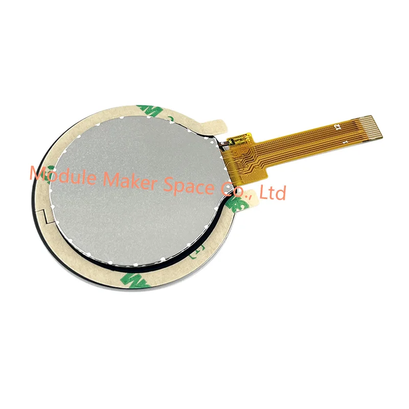 จอแสดงผลสีแบบวงกลมขนาด 1.28 นิ้ว พร้อมเลนส์ป้องกัน - จอ TFT LCD ความละเอียด 240x240, ไดรเวอร์ GC9A01, ขั้วต่อ FPC แบบ 12 พิน