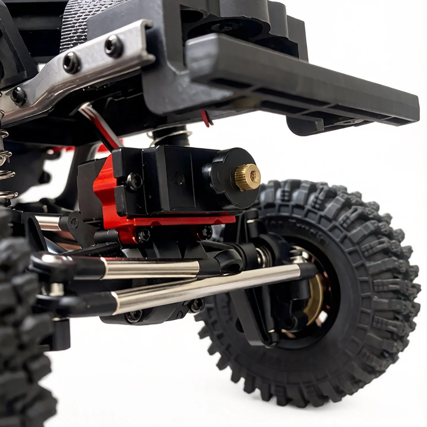 MJX H18P Metallgetriebe-Servo 1/18 RC Crawler Ford Bronco Upgrade | 1/18 RC Auto Servo-Teile | Metallgetriebe-Lenkservo