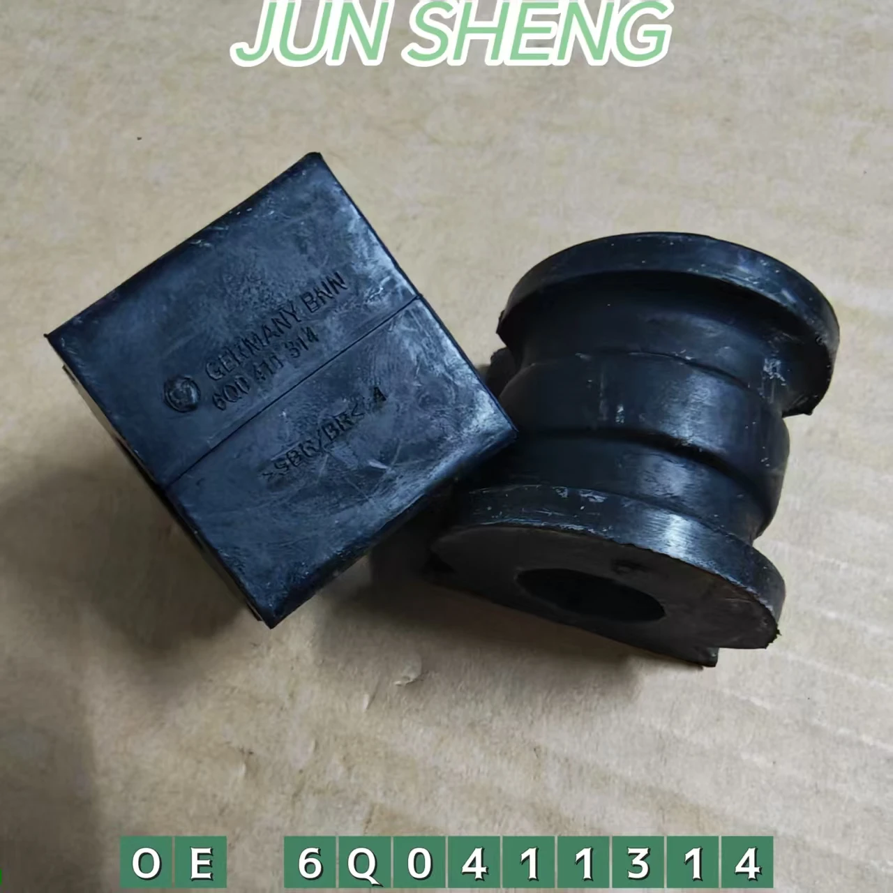 

6Q 0411314 Монтажный комплект втулок для Volkswagen Polo Lupo Gol lbiza, переднее левое правое сиденье, стабилизатор поперечной устойчивости, втулка