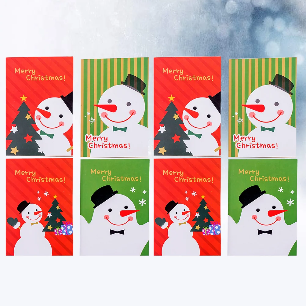 48 Pcs Notebook for Children Christmas Themed Pocket Gift Classmates School Notepad Student