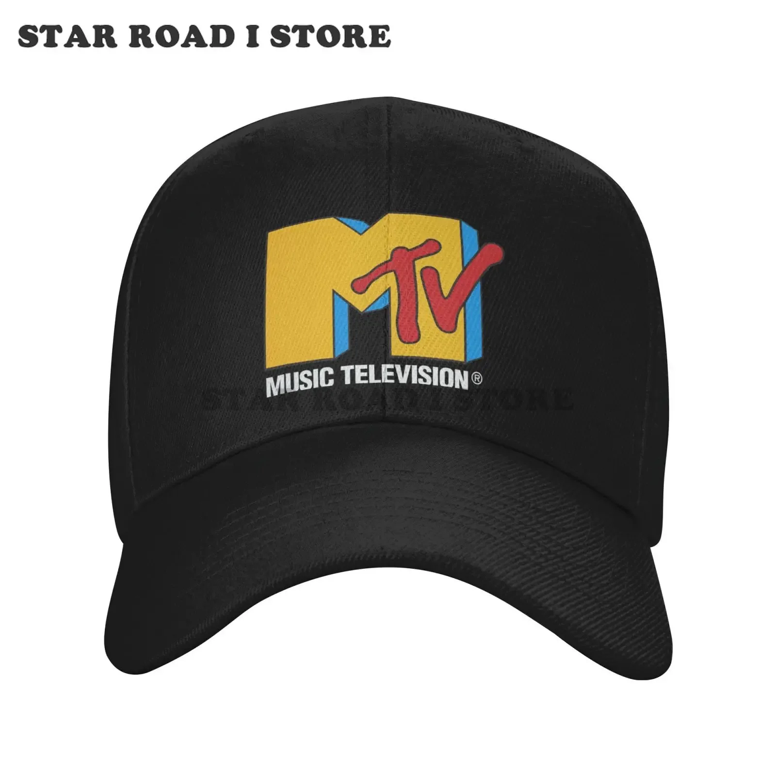 Mtv Music Television Trucker Hats Unisex Baseball Cap Summer Men Hiking Fishing Sun-Proof Baseball Caps