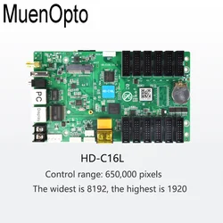 Huidu HD C16L wireless wifi  hd led display controller card led screen huidu c16L