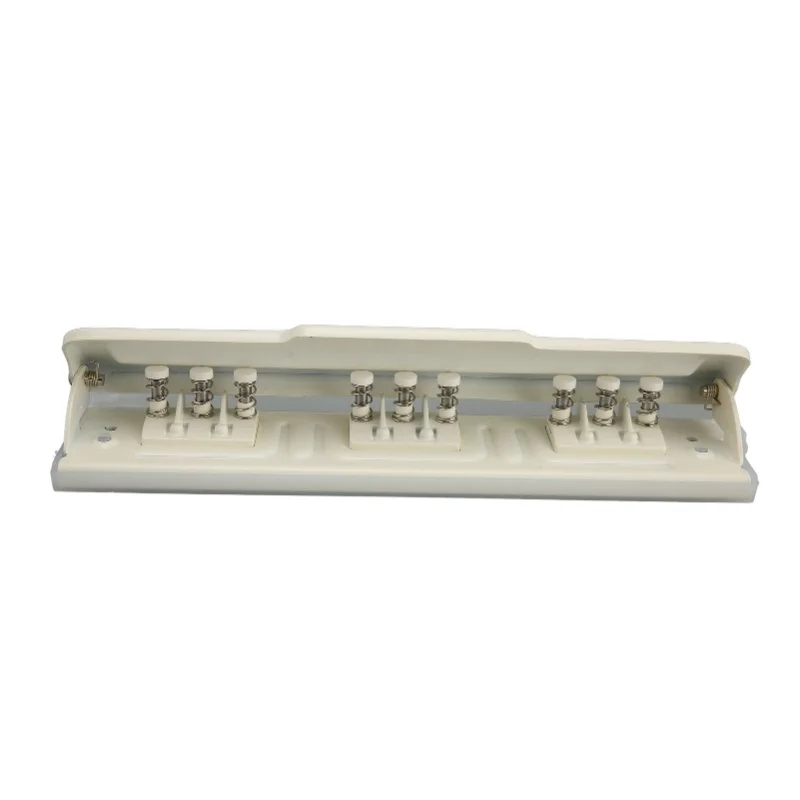 

9 Hole Punch White Manual 8 Sheet Capacity DIY Hole Puncher For A4 B5 B6 A5 A6 Paper