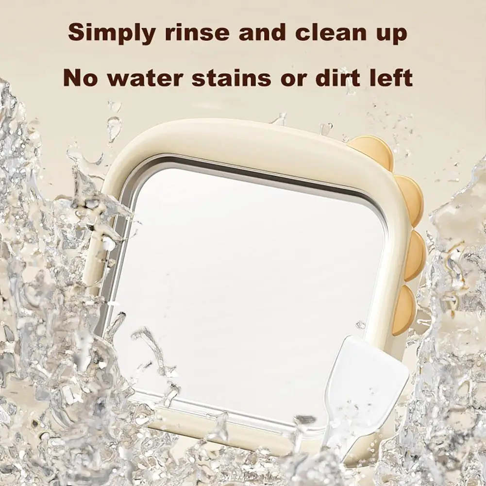 

Kids Large Ice Cream Maker Instant Ice Cream Maker, Ice Cream Maker Pan, DIY Homemade Frozen Yogurt Maker For Children ﻿