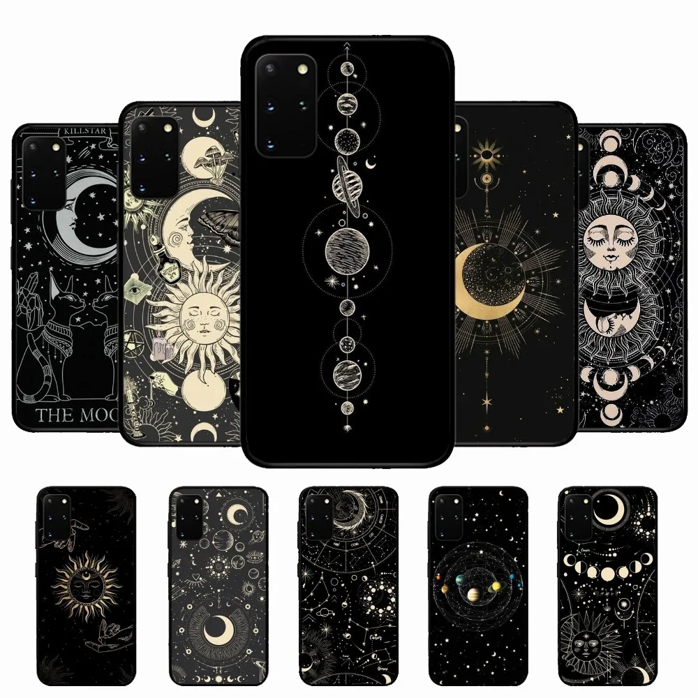 Witches Moon Tarot Mystery Phone Case For Samsung S 9 10 20 21 22 23 30 23plus lite Ultra FE S10lite Fundas