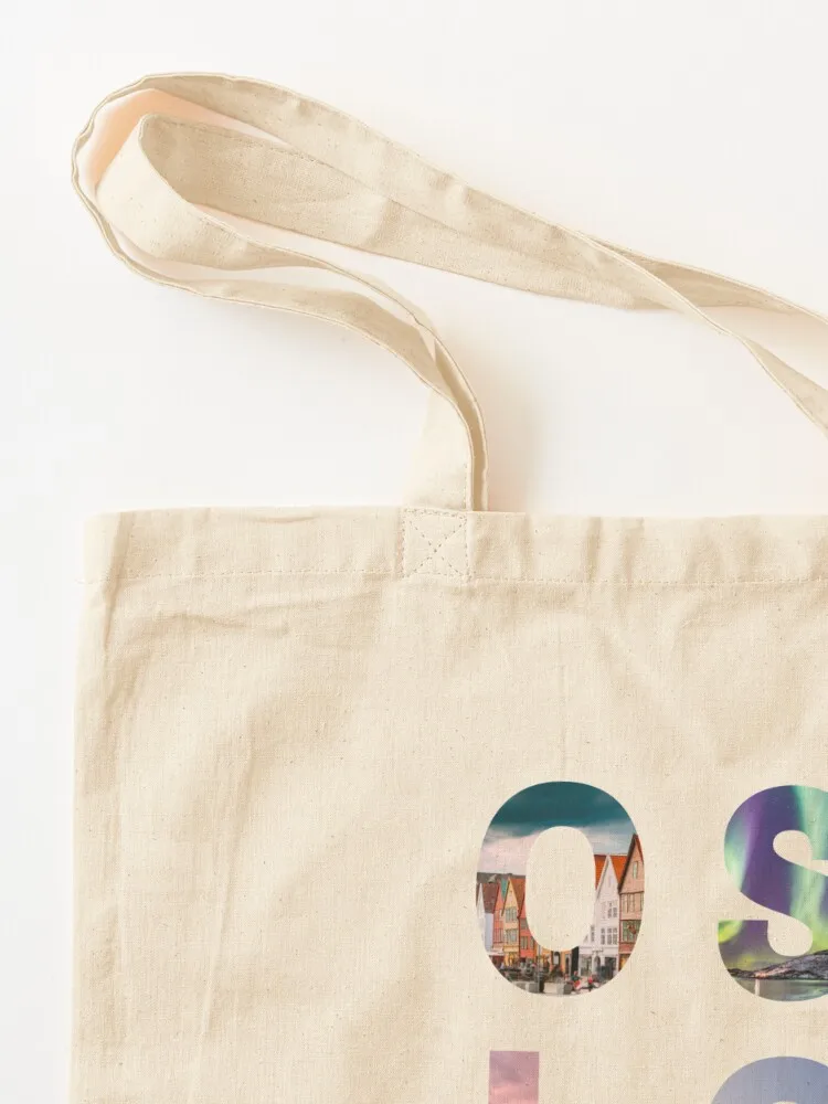 حقيبة يد OSLO LOVE OSLOVE حقيبة مخصصة حقيبة تسوق محمولة من القماش