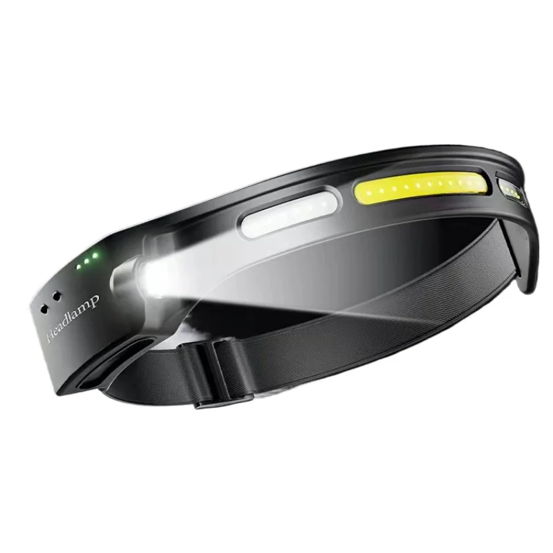 

*Strong light super bright charging night fishing fish special battery life super long lithium battery induction head-mounted