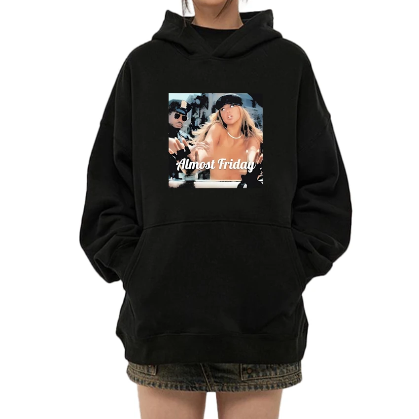 

Hot Singer Tate McRae Almost Friday Graphics Hoodies Men women vintage harajuku Sweatshirt Unisex Fleece Casual Winter pullover