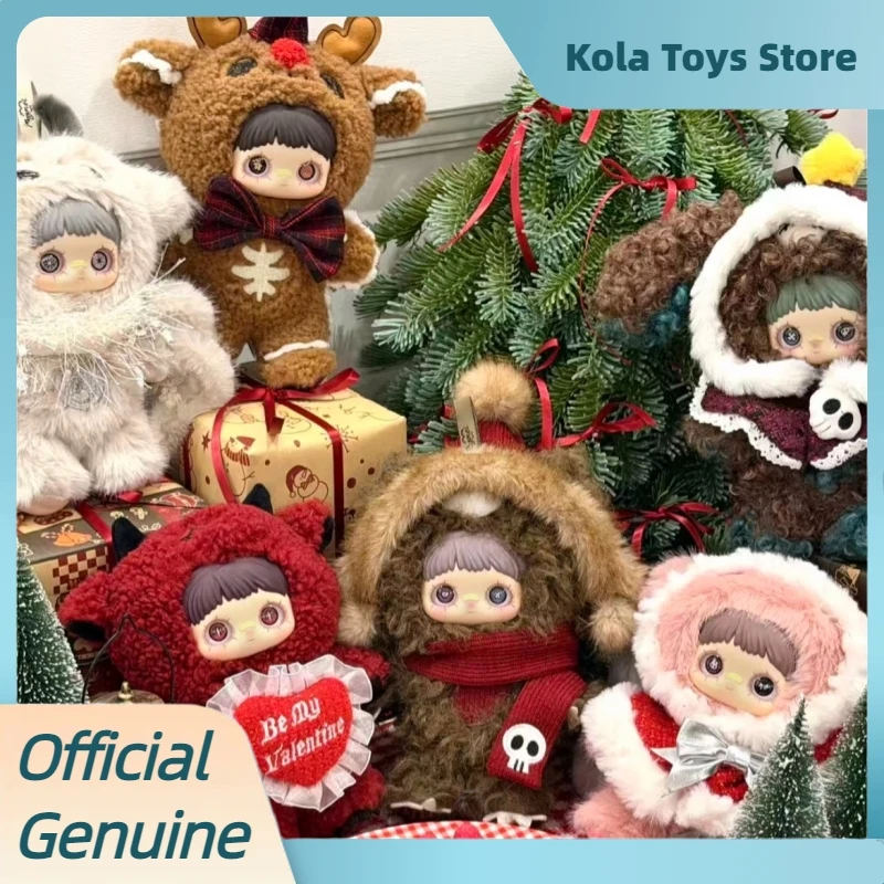 Maymei الشتاء غريب سلسلة صندوق أعمى لطيف الفينيل حقيبة قطيفة قلادة الشكل الدمى Maymei صندوق غامض لعب الفتيات هدايا عيد الميلاد #1