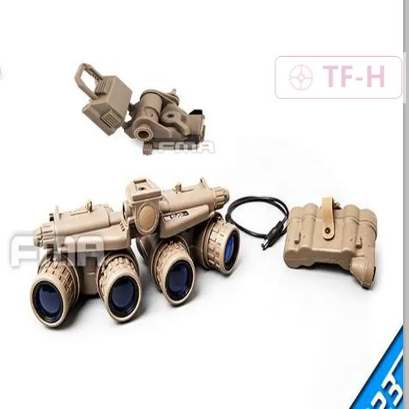 FMA No Function Dummy Tactical Helmet GPNVG 18 Night Vision Goggle Model +Plastic L4G24 / L4G19 NVG Mount for PVS15/18 GPNVG18