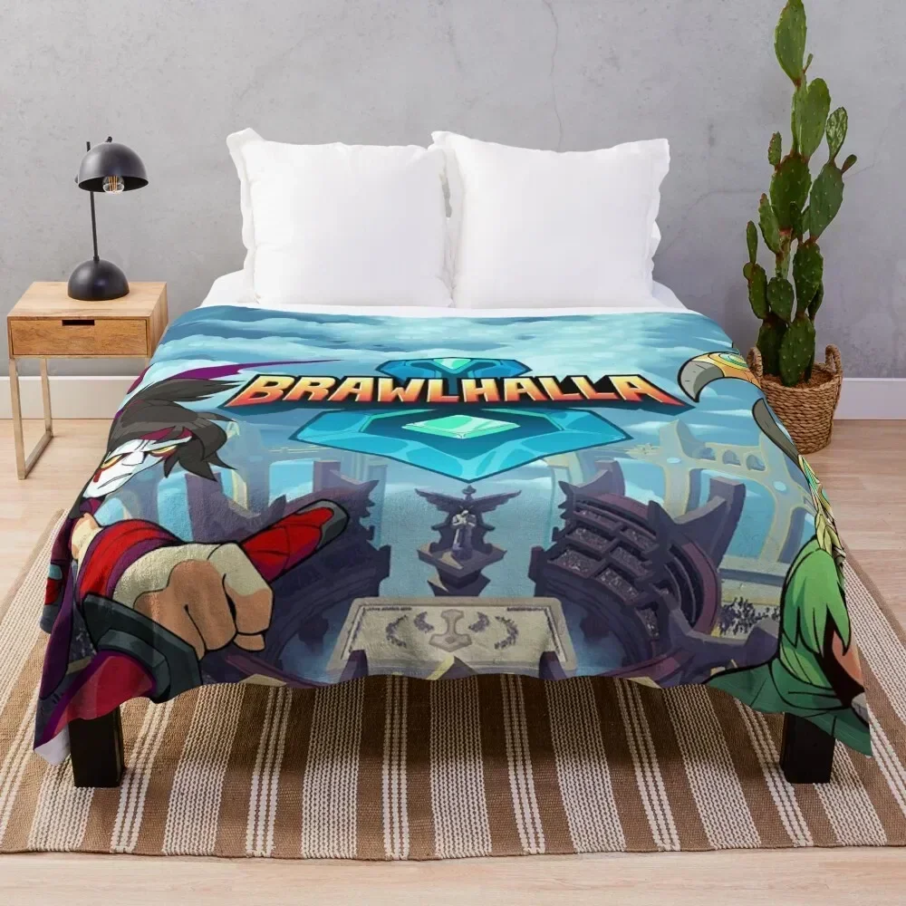 

Super brawlhalla Throw Blanket Warm Flannel Blanket for Couch Chair Bedroom
