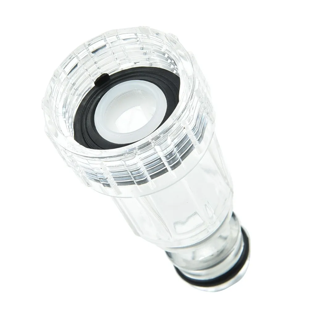 140° 3CM Car Clean Washer Machine Water Filter High Pressure Connection For Karcher K2-K7 Series Pressure Washers Transparent