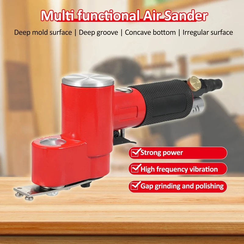 MAKE-ลูกสูบนิวเมติกเครื่องบดและขัด MINI Straight Line Air Sander PNEUMATIC Sander