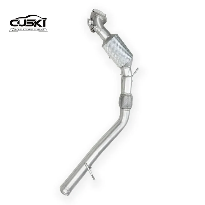 

High performance exhaust components suitable for 2020-2024 Jeep Wrangler Rubicon JL 2.0T stainless steel exhaust downspout