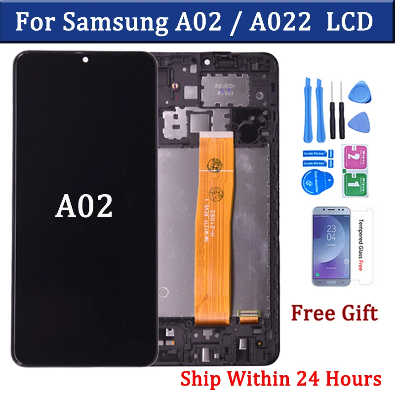 LCD Display For Samsung  A02 A022 A022m LCD Display Touch Screen Digitizer Full SM-A022FN/DS SM-A022F/DS SM-A022G/DS