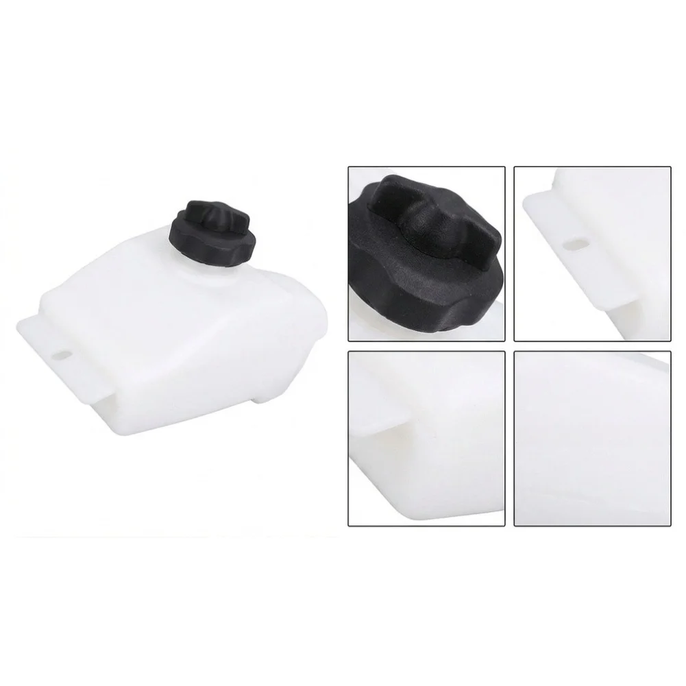 For Tohatsu 309-70010-3 Fuel Tank With Cap For 3.5HP 2-Stroke Engine White ABS Plastic Portable Marine Gas Container