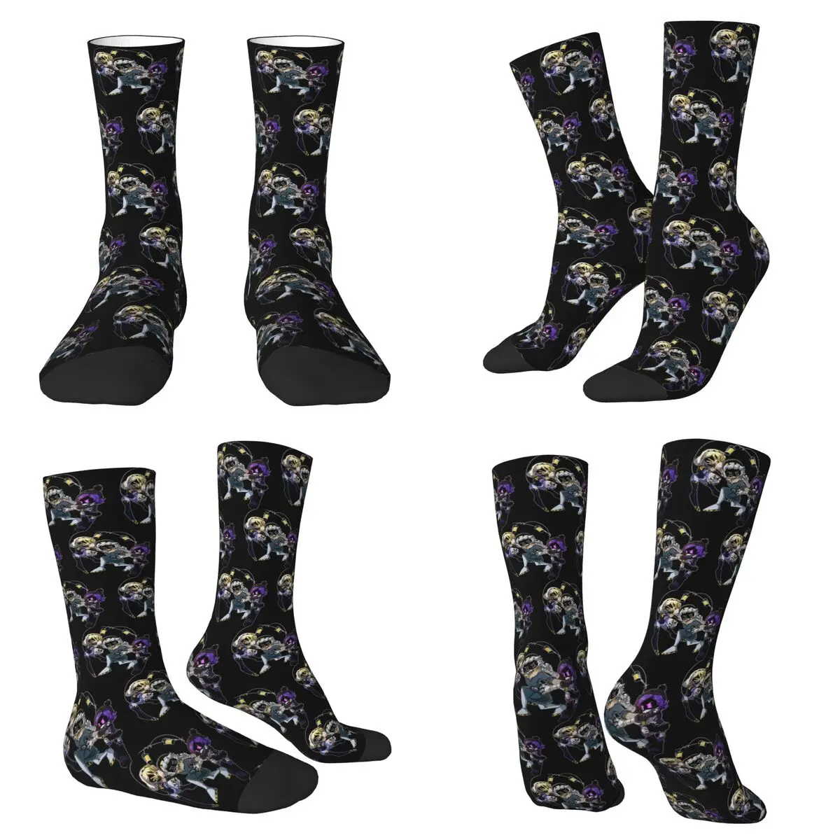 

Murder Drones N And Uzi Doorman And Serial Designation Socks Harajuku Stockings All Season Long Socks Accessories for Unisex