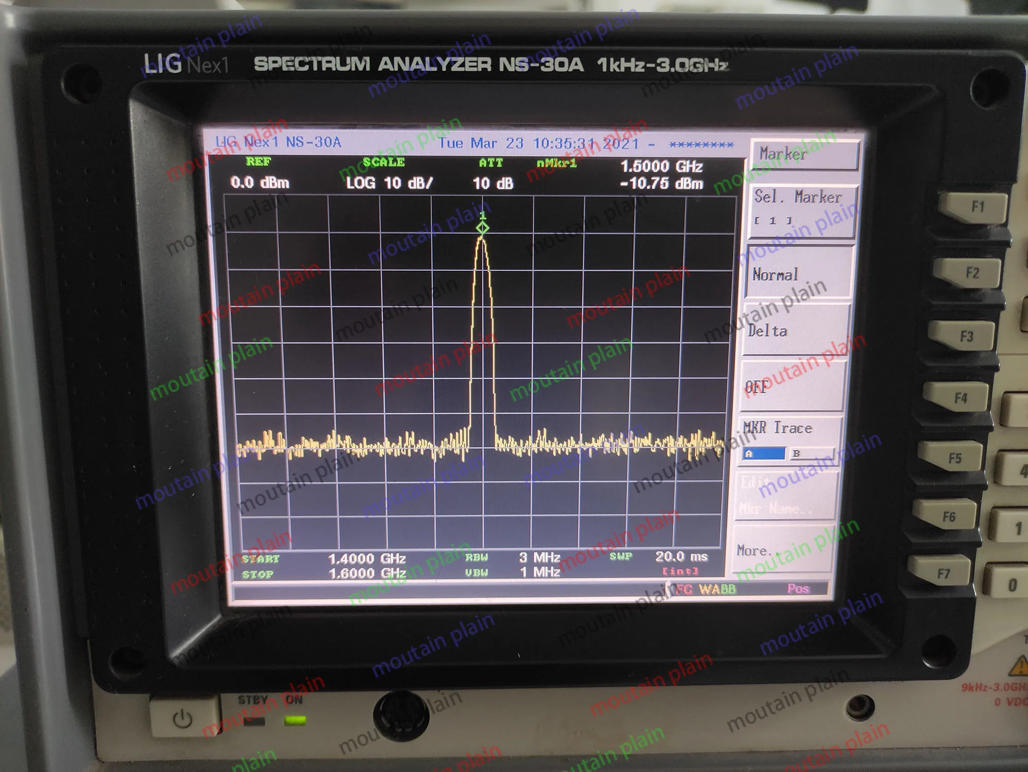 Nex1 Universal Spectrum Analyzer NS-30A, Cost-Effective 1khz-3ghz