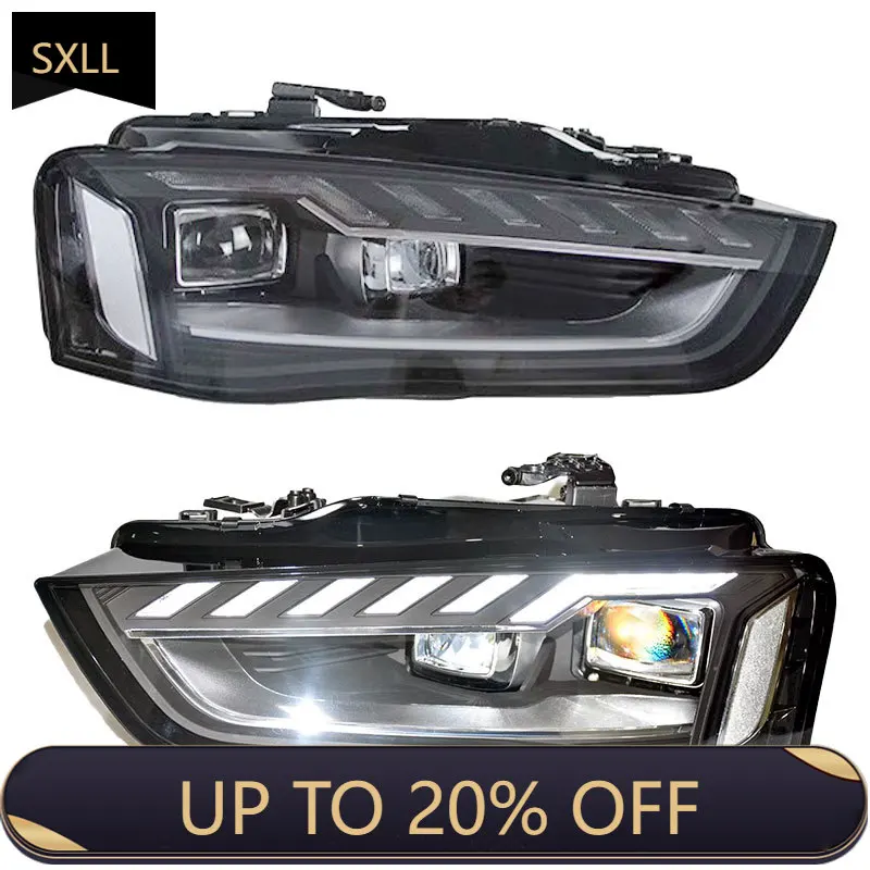 

SXLL for A4 2013-2016 B9.5 Design Headlight Assembly Full Light Emitting Diode Headlight