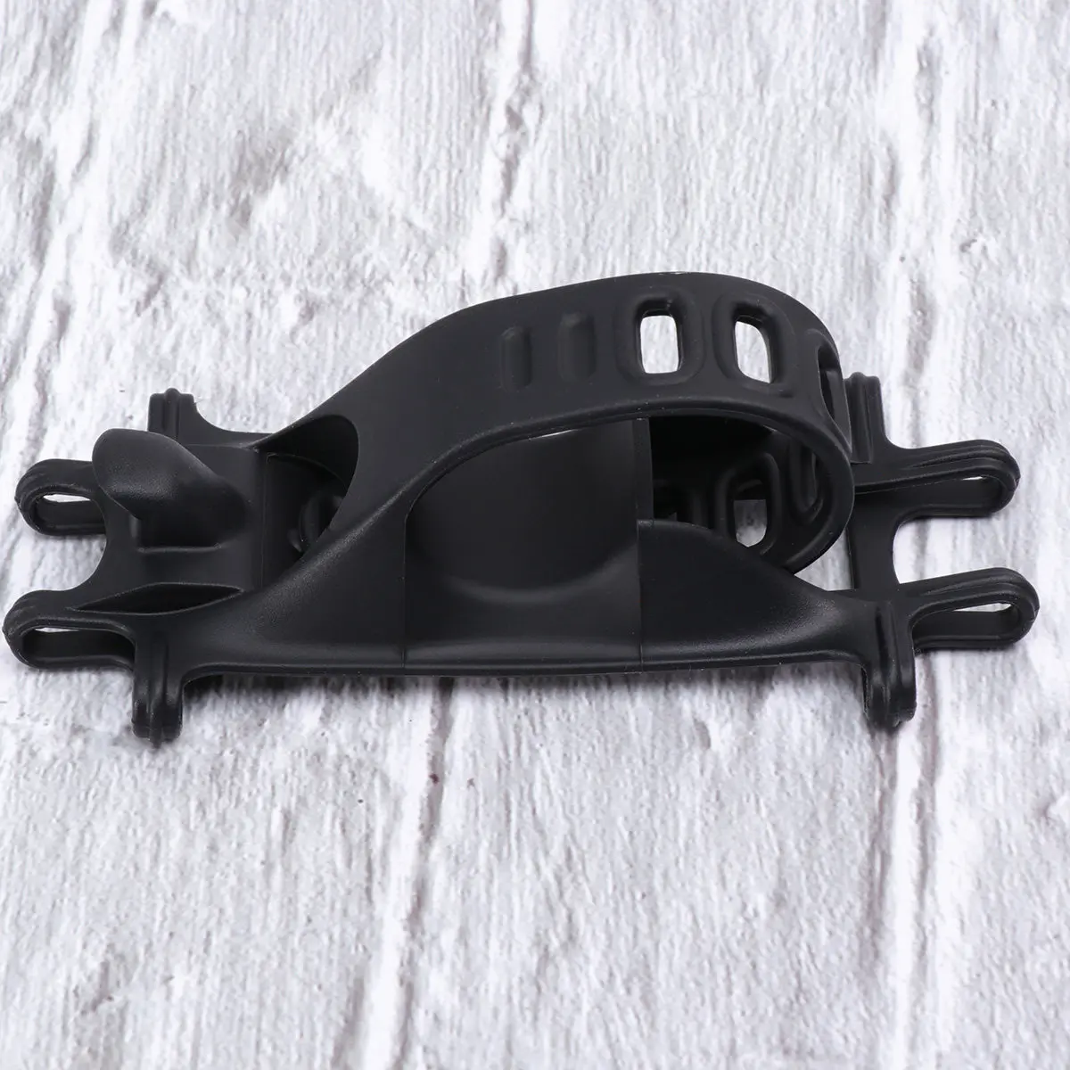 

Mountain Bike Navigation Phone Stand Black Easy Install Adjustable Clamp Anti-Slip Silicone Mobile Phone Holder