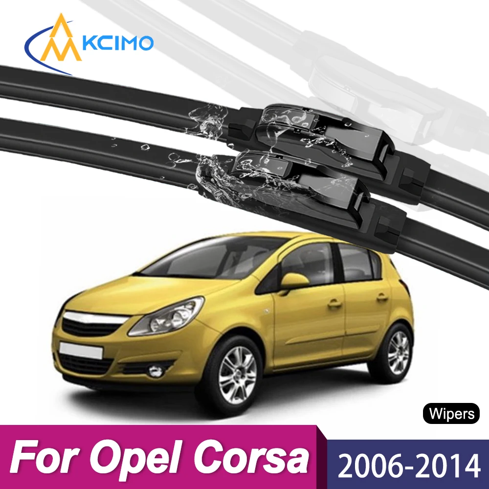 

Beam Windshield Wipers for Opel Corsa D S07 2006–2014, Easy Install, Quiet Streak-Free Wipers