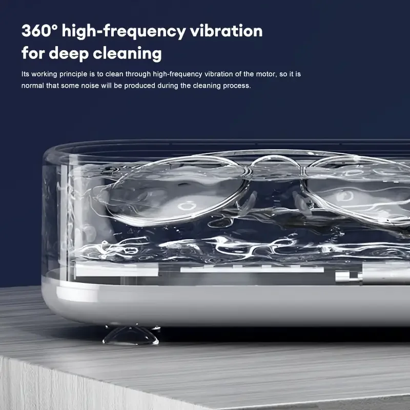 1PC electric cleaning box-portable USB rechargeable mini-household 360 cleaning solution, easy to maintain hygiene.