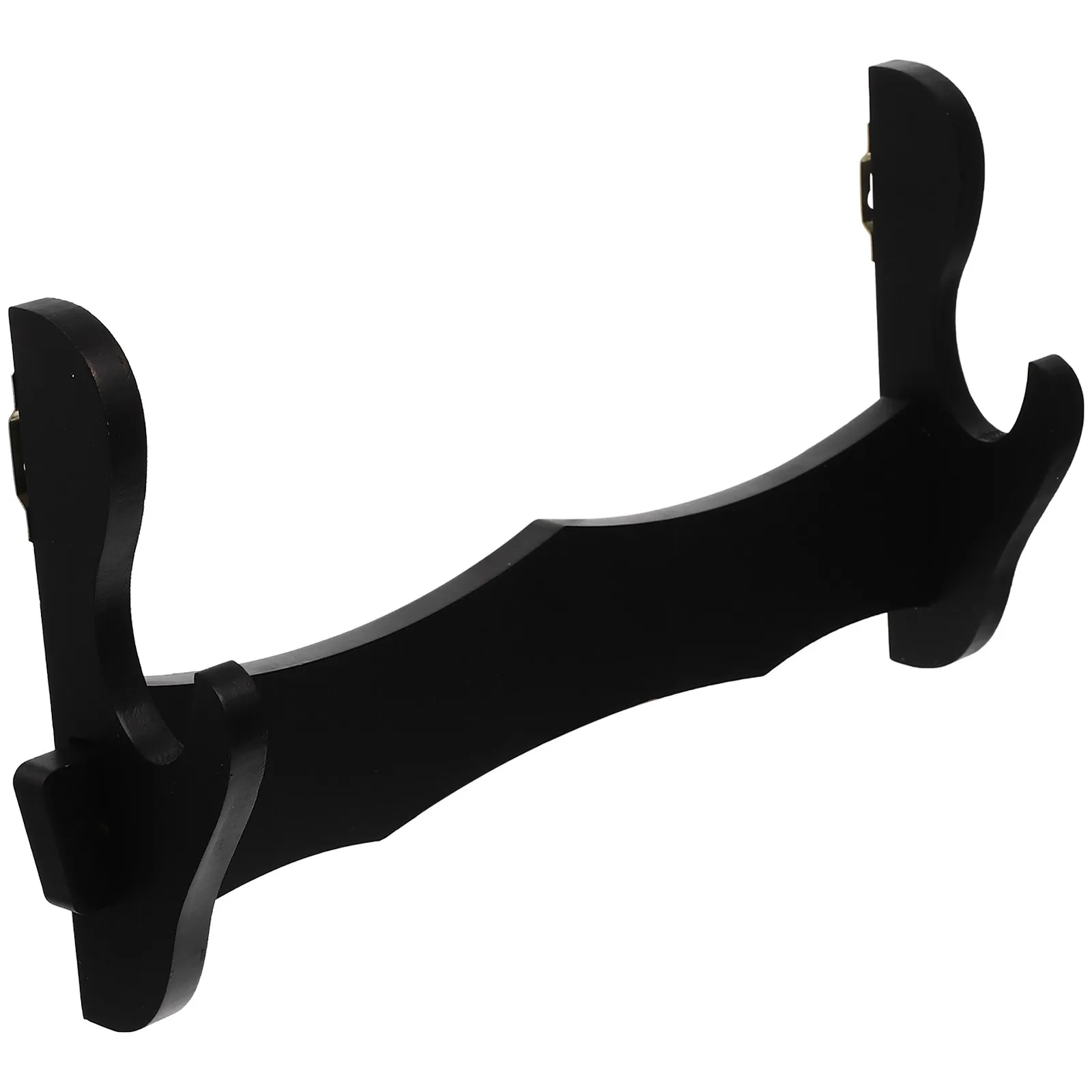 Handcrafted Wooden Swords Display Stand Wall Mounted Rack for Flute Storage Holder Stylish Minimalist Design Swords