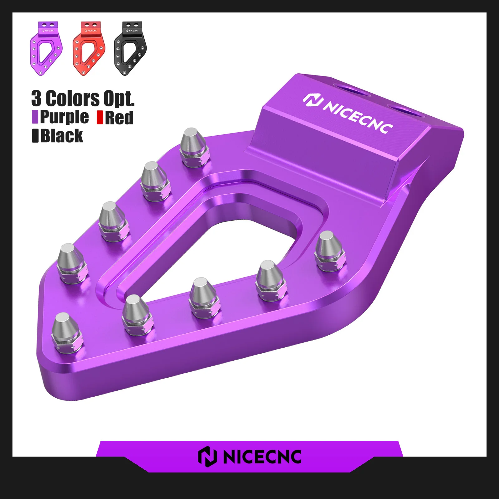

NICECNC For 2025 2024 Stark Varg EX MX Motorcycle Rear Brake Pedal Step Tip Stark Varg EX MX Part Accessories Electric Dirt Bike