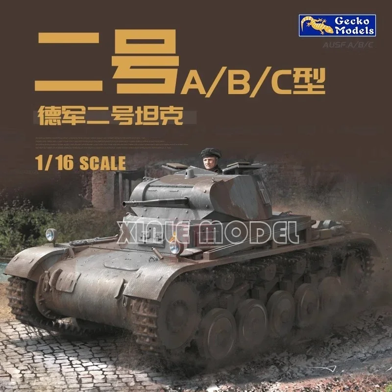 

Gecko model Proportional kit 1/35 16GM0008 German army tank Pz.kpfw II (Sd. Kfz.121) Ausf. A-B-C，for Military Toy Model Hobby
