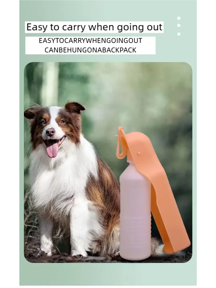 Hond Waterfles Uit Wandelen Hond Draagbare Waterfles Hond Drinkbeker Kat Huisdier Water Voedingsbenodigdheden - afbeelding 2