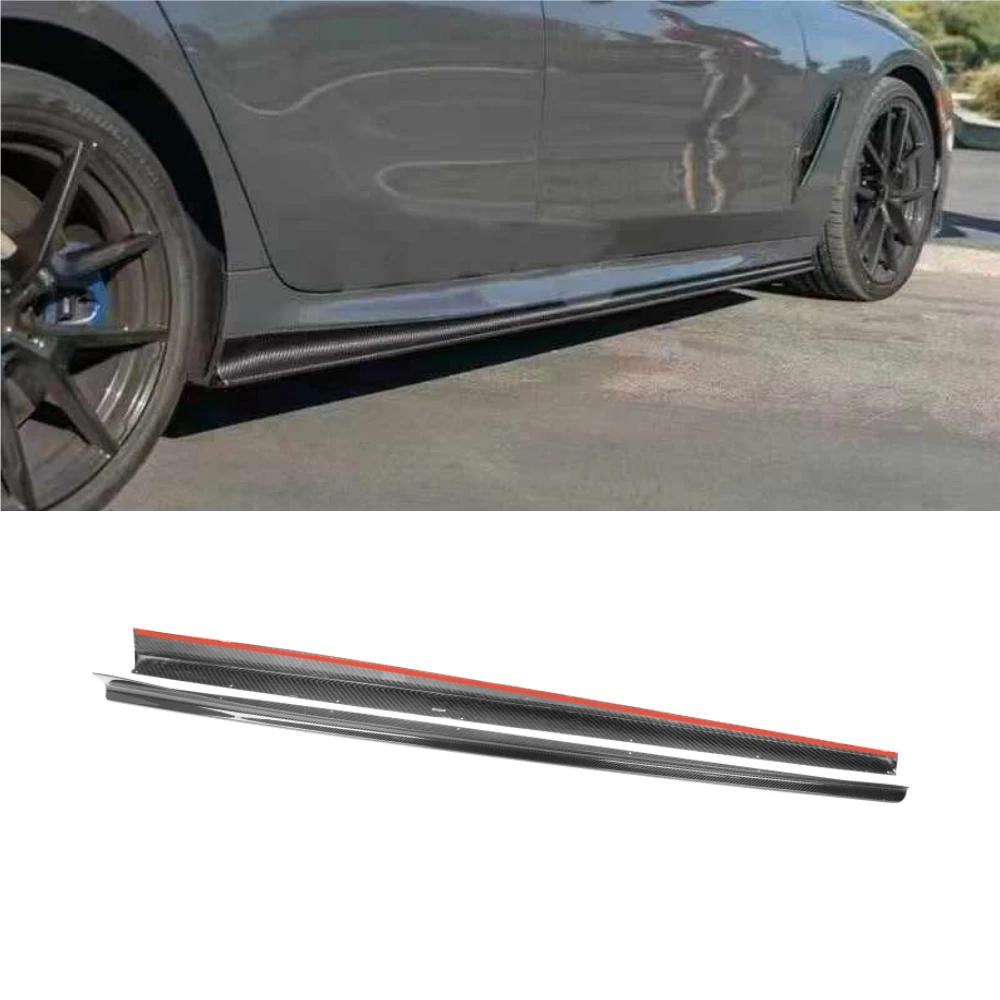 

2020-IN Dry Carbon Fiber Front Bumper Side Skirts for G14 G15 8 Series 2-Door New Condition 3D Style Side Skirts for G14 G15