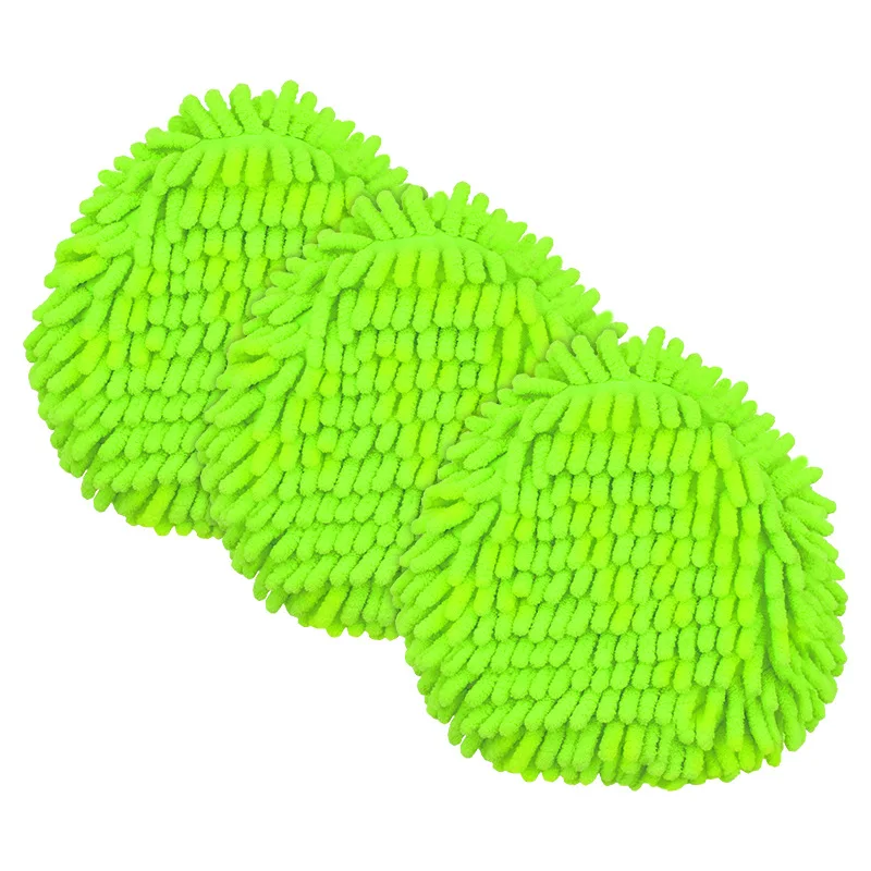 Refil de Mop Chenille para 0-Ceda EasyWrin, Refil de Mop Seco e Úmido para Limpeza de Piso, Almofadas de Microfibra