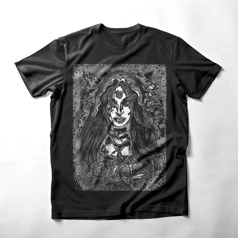 

Marvel Genuine Superhero Crimson Girl Printed Short Sleeve Men's and Women's Loose Cotton American Casual Trend T-Shirt