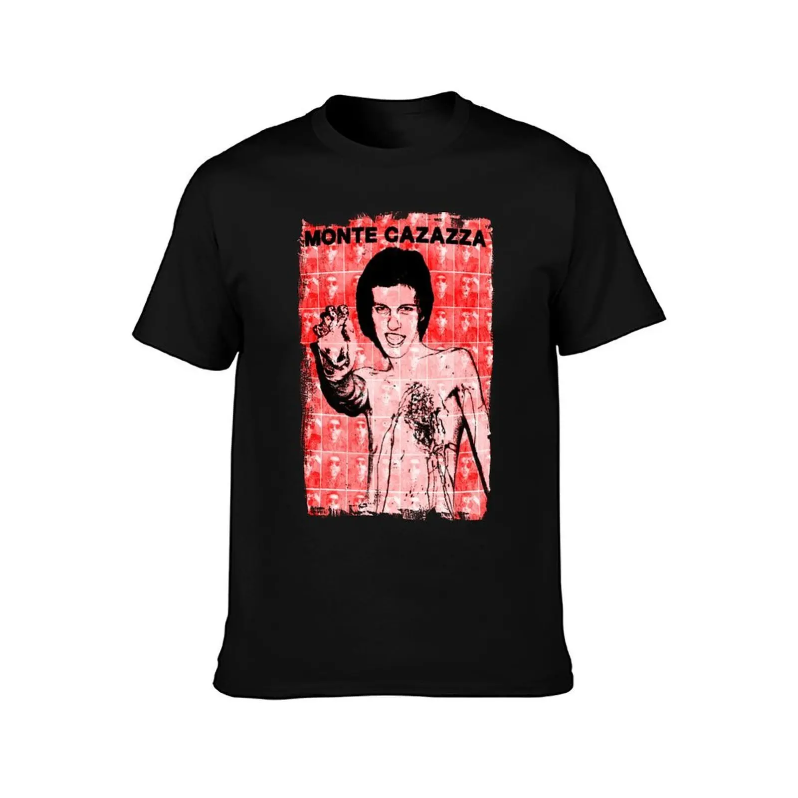 Monte Cazazza T-Shirt Sports Basic Short Sleeve T-Shirt