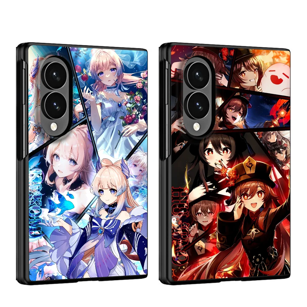 Case for Samsung Galaxy Z Fold8 Wide ZFold8 Ultra Z Fold 8 Phone Capa Genshin Impact Anime
